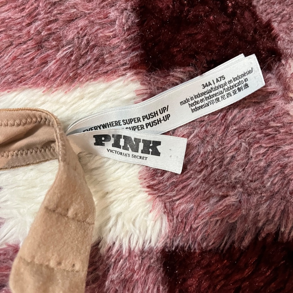 PINK wear everywear push up bra 34/A - Picture 3 of 3